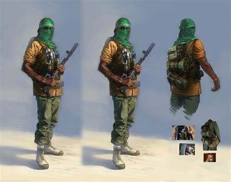 My Concept Art For Crytek Brazilian Soldier Denis Didenko On