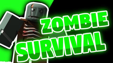 Epic Roblox Zombie Game Survival Scary Roblox Games Youtube
