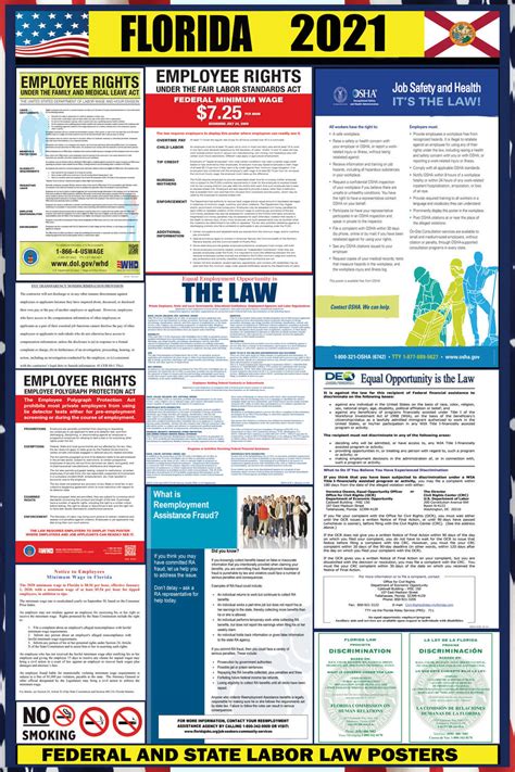 Check spelling or type a new query. 2021 Florida State and Federal Labor Law Poster - FL ...