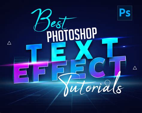 10 Best Photoshop Text Effects Tutorials Graphic Design Junction
