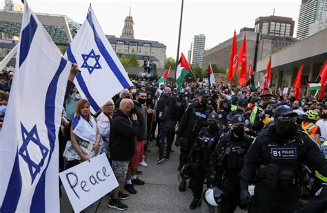 Jews Assaulted During A Pro Israel Protest In Toronto The Jerusalem Post