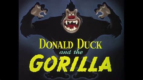 Donald Duck Donald Duck And The Gorilla Reversed Youtube