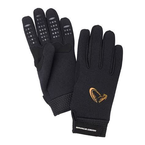 SAVAGE GEAR Neopren Stretch Glove Black Kaufen Tackle Deals Eu 22