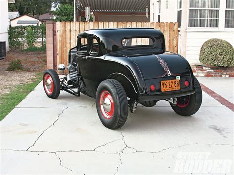 Black 1932 Ford Five Window Coupe Hot Rod Network