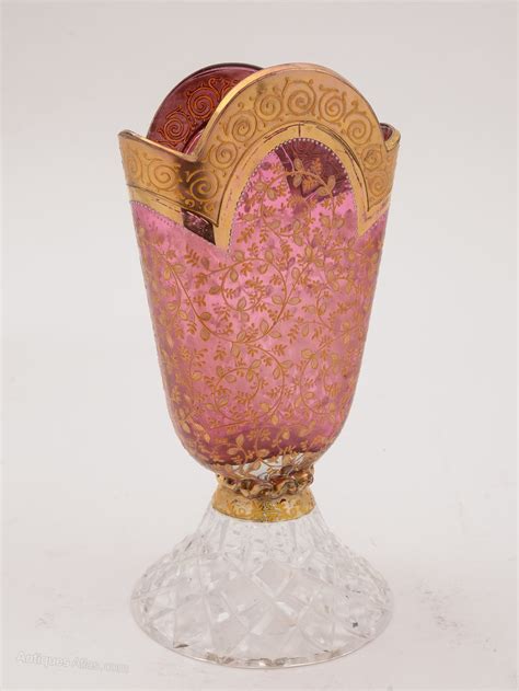 Antiques Atlas Venetian Fan Shaped Glass Vase Circa 1920