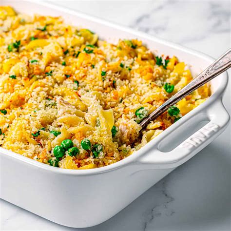 Meanwhile, melt the 2 tablespoons butter in large skillet over medium heat and saute the onion and mushroom slices until soft. Old Fashioned Tuna Casserole (No Canned Soup) | Posh Journal