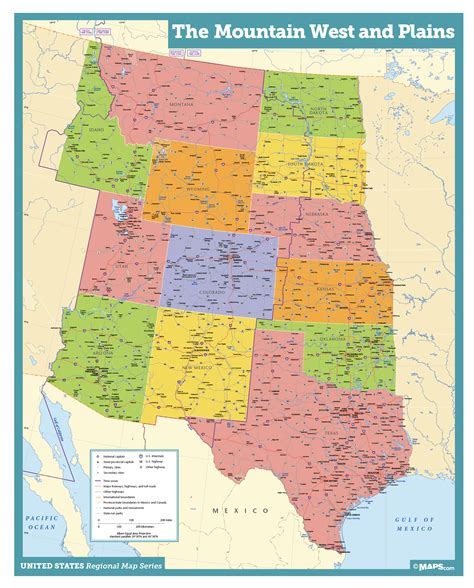 Western Usa Map