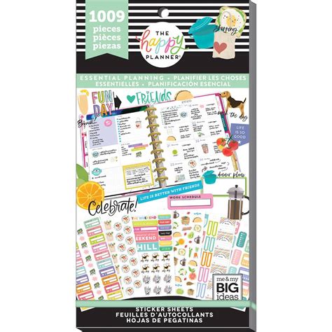 Find The Classic Happy Planner® Planning Student Sticker Value Pack At