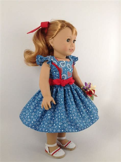 american girl 18 inch doll clothes vintage playsuit skirt and tie hair bow american girl