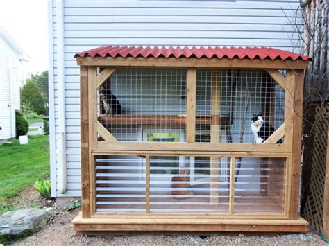 30 Free Diy Catio Plans Diy Outdoor Cat Enclosure