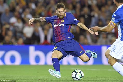Sport News Barcelona 5 0 Espanyol Lionel Messi Grabs A Treble