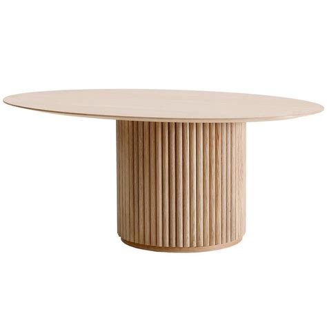 Shop with afterpay on eligible items. Asplund Palais Ovale coffee table, white stained oak ...