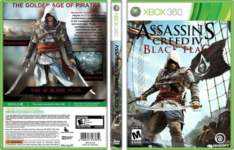 Assassins Creed Iv Black Flag Xbox 360 Box Art Cover By Mehrdadjoon