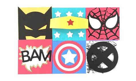 Superhero Collage · How To Make A Collages · Papercraft on Cut Out + Keep