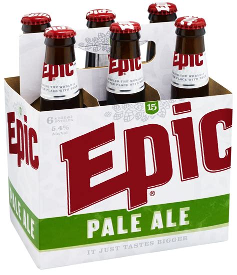 Epic Pale Ale 6 Pack Bevee Alcohol Delivery