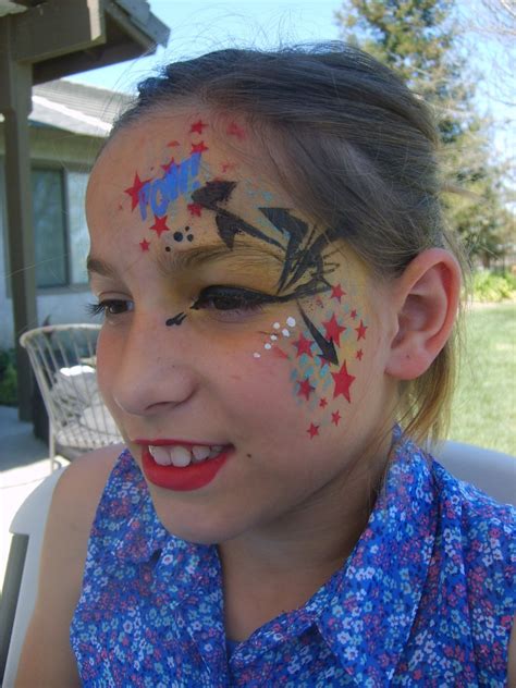 Hire Face Painting With Glitter Face Painter In Merced California
