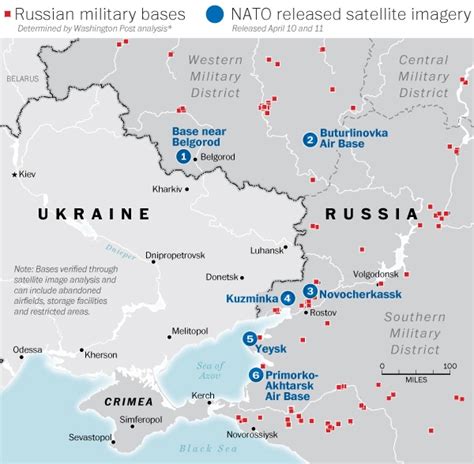 Is satellite imagery revealing a Russian military buildup on Ukraine’s