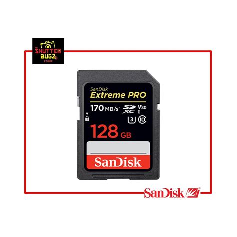 Sandisk 128gb Extreme Pro Uhs I Sdxc Memory Card Sandisk Malaysia