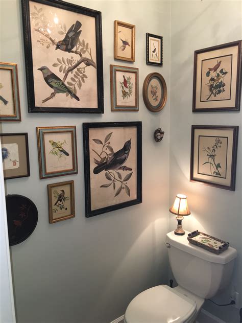 Powder Room Gallery Wall Modern And Antique Gallery Wall Powder Room