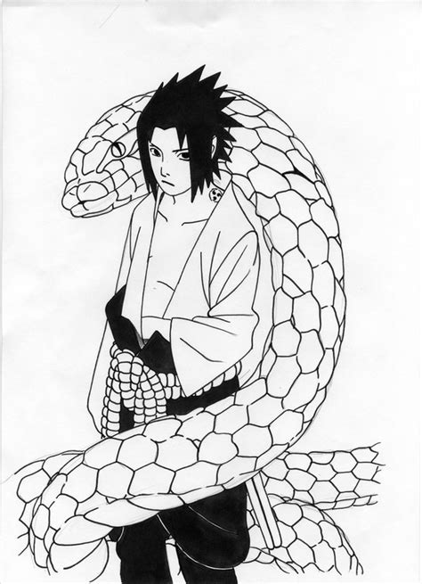 Sasuke Drawing Naruto Shippuden But Now I Draw Them Awesomly