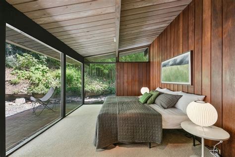 Abstract mid century pattern background. Mid-Century Modern Home Clad With Wood Of Various Shades ...