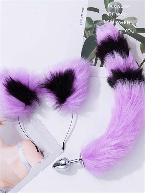 2pcs Women Fuzzy Animal Design Sex Toy Shein Usa