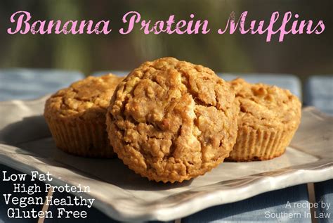Banana and flaxseed protein muffin mix. Southern In Law: Recipe: Banana Protein Muffins