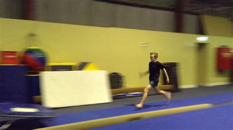 Level 4 Gymnastics Vault Handstand Flatback Youtube