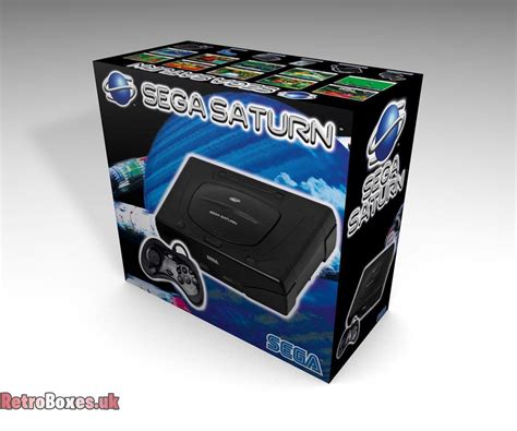 Sega Saturn Console Box Faithful Reproduction