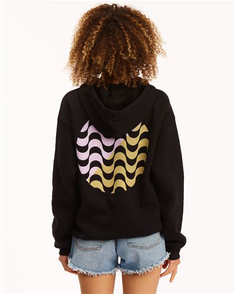 Waves Waves Waves Pullover Hoodie Billabong