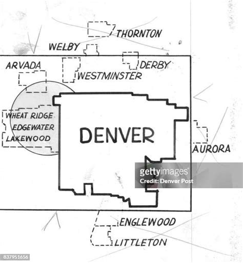 Denver Map Photos And Premium High Res Pictures Getty Images