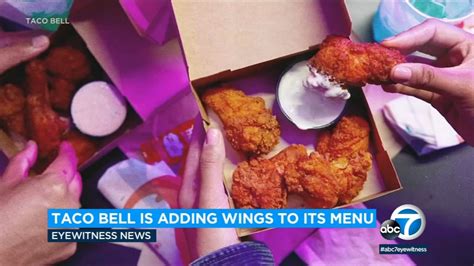 Taco Bell Adds Crispy Queso Chicken Wings To Its Menu For A Limited