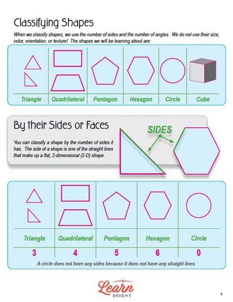 Classifying Shapes Free Pdf Download Learn Bright