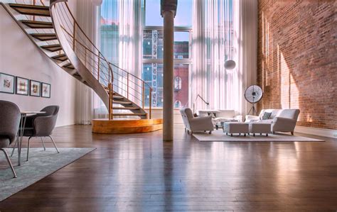 Look Inside This Voluminous 8m Loft In Tribeca Nyc The Spaces