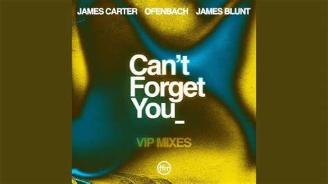 Cant Forget You Feat James Blunt Ofenbach Vip Remix Youtube Music