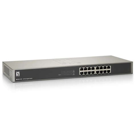 Level One Switch Gsw 1657 16 Puertos Gigabit 101001000 Mbps Mdimdix