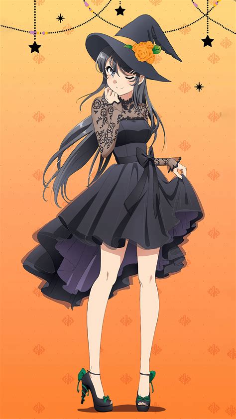 The Witch Mai San Bunny Girl Senpai 2880 X 5120 Ranimewallpaper