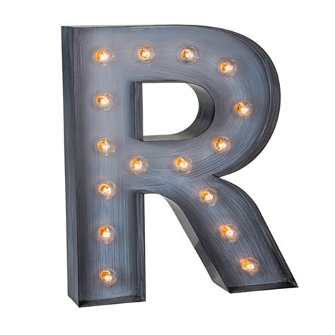 Illuminated Marquee Letter R Rental Bright Rentals
