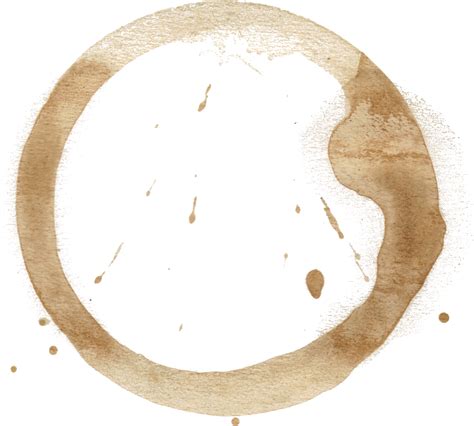 9 Coffee Stains Set 2 Png