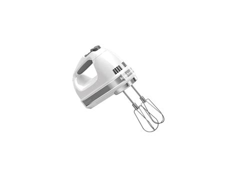 If you're a culinary enthusiast that loves to experiment in the kitchen but can't afford to lose the counter space, a hand mixer will let you switch from beating perfectly creamy. KitchenAid KHM7210WH 7-Speed Hand Mixer White - Newegg.com
