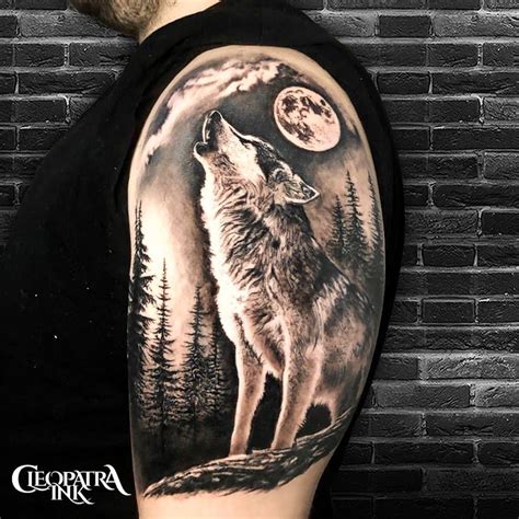 Wolf Tattoo Sketch