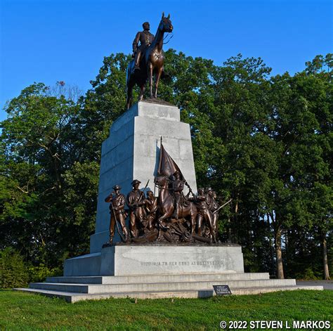 Gettysburg National Military Park Virginia State Memorial Bringing