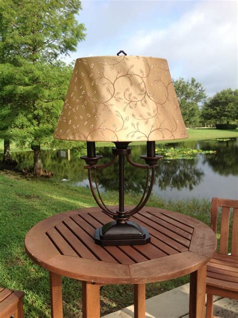 Kenroy Home Belmont Outdoor Table Lamp Outdoor Lamps For Patio