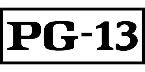 pg 13 logo png png image collection