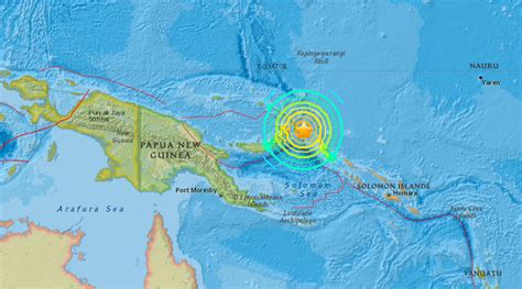 Powerful M79 Earthquake Followed By Swarm Of Strong Quakes Hit Papua