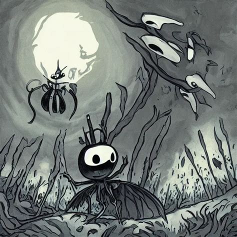Hollow Knight By Ari Gibson Album Cover Stable Diffusion Openart
