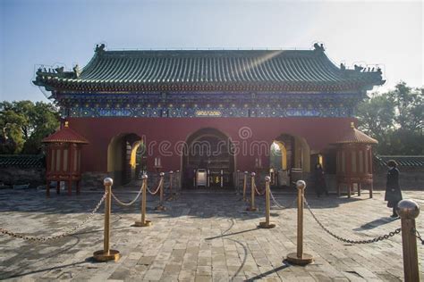 Gate Of Wonderful And Amazing Temple Temple Of Heaven In Beijing