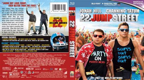 22 Jump Street Blu Ray Dvd Cover 2014