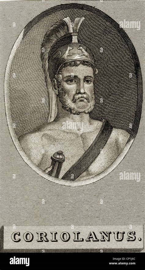 Coriolanus Gnaeus Marcius Before 527 Circa 488 Bc Roman Legendary