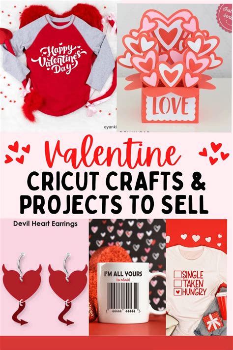 Cricut Valentine Ideas To Sell Or Gift Best Crafts In